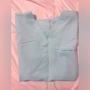 Mandala scrubs V-neck size medium scrub, top worn once